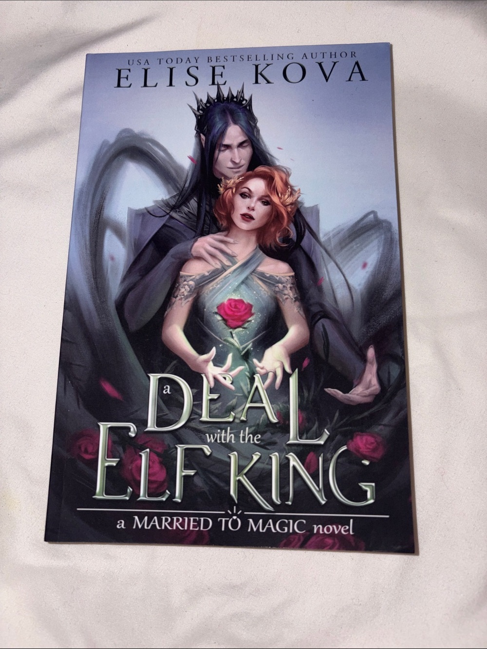 Deal with the Elf King by Elise Kova - Fantasy Paperback (Purple, Black, Pink)